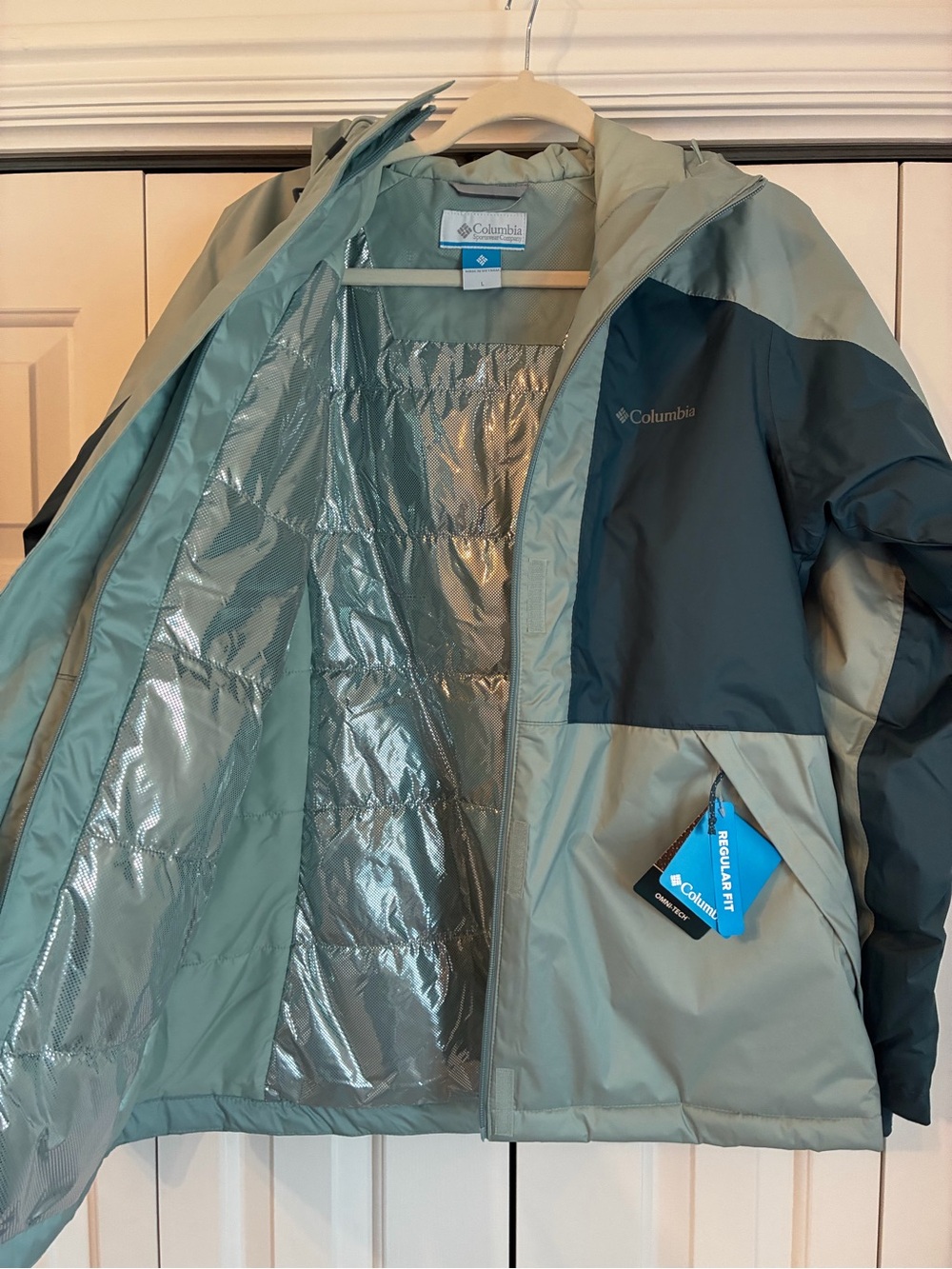 NWT Columbia Tipton Peak IV Insulated Jacket Sage Green L